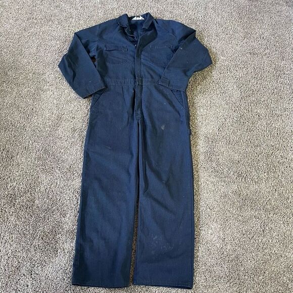 Roebucks Coveralls 44R  style 12507 made in USA - Picture 1 of 11